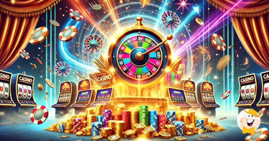 Antarmuka Wild Fireworks di doremi4d menampilkan simbol-simbol berwarna cerah